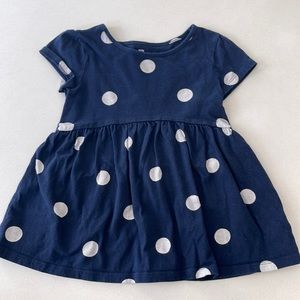 EUC Baby Gap navy blue girls top, 4T